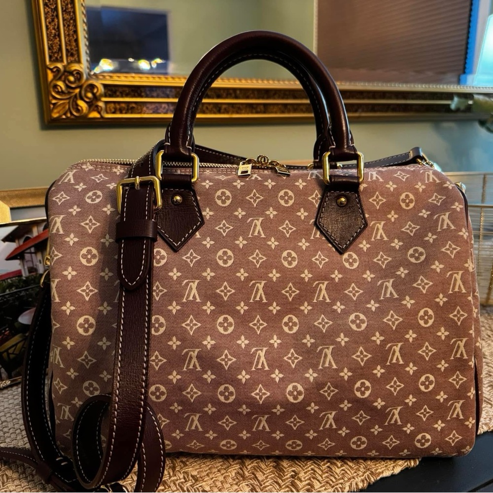 LV Sepia Idylle Monogram Speedy Bandouliere 30